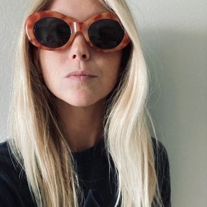 Crap Eyewear Rounded Cat-Eye Sunglasses